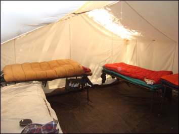 Sleeping quarters